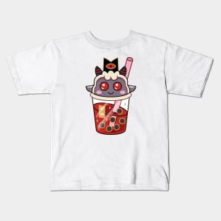 Bubble Tea Cute Lamb Kids T-Shirt